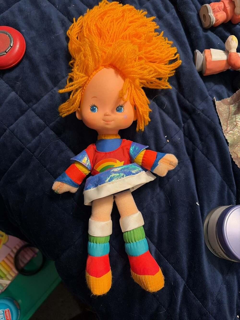 Vintage 1983 Rainbow Brite Doll Hallmark Cards